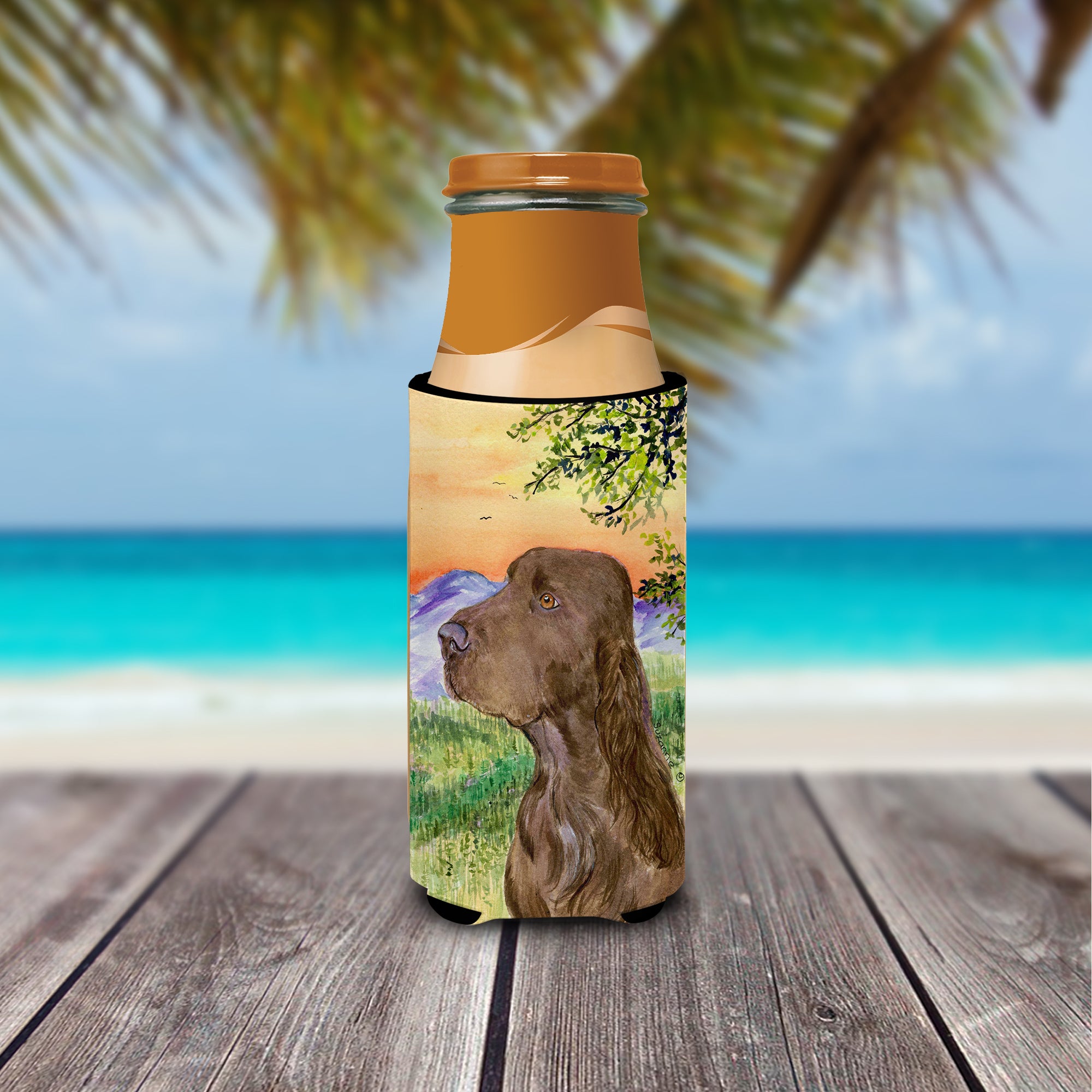 Field Spaniel Ultra Beverage Insulators for slim cans SS1017MUK