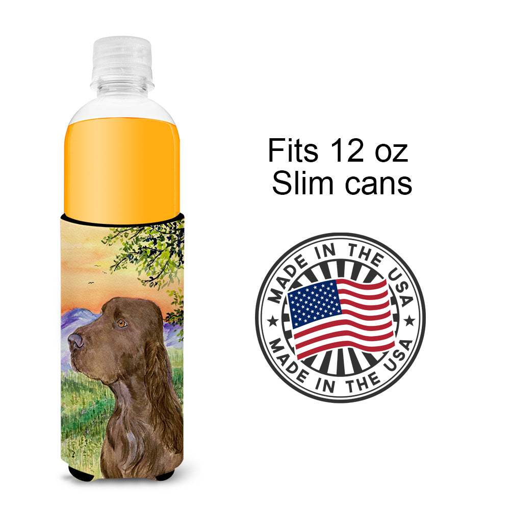 Field Spaniel Ultra Beverage Insulators for slim cans SS1017MUK.