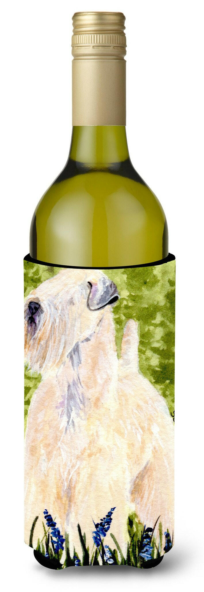 Wheaten Terrier Soft Coated Wine Bottle Beverage Insulator Beverage Insulator Hugger SS1022LITERK by Caroline&#39;s Treasures