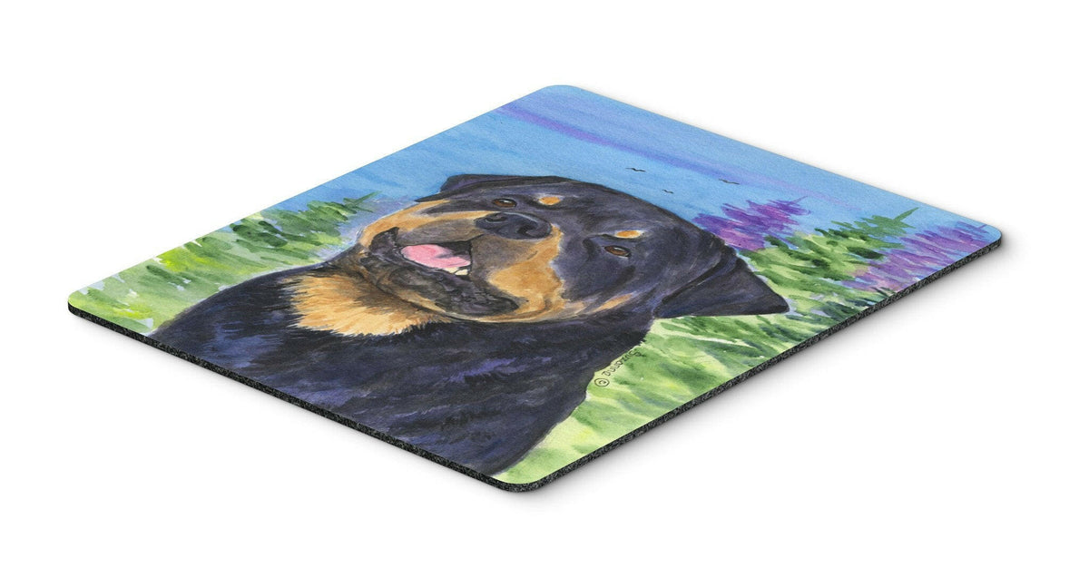Rottweiler Mouse Pad / Hot Pad / Trivet by Caroline&#39;s Treasures