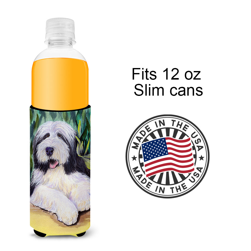 Bearded Collie Ultra Beverage Insulators for slim cans SS1038MUK