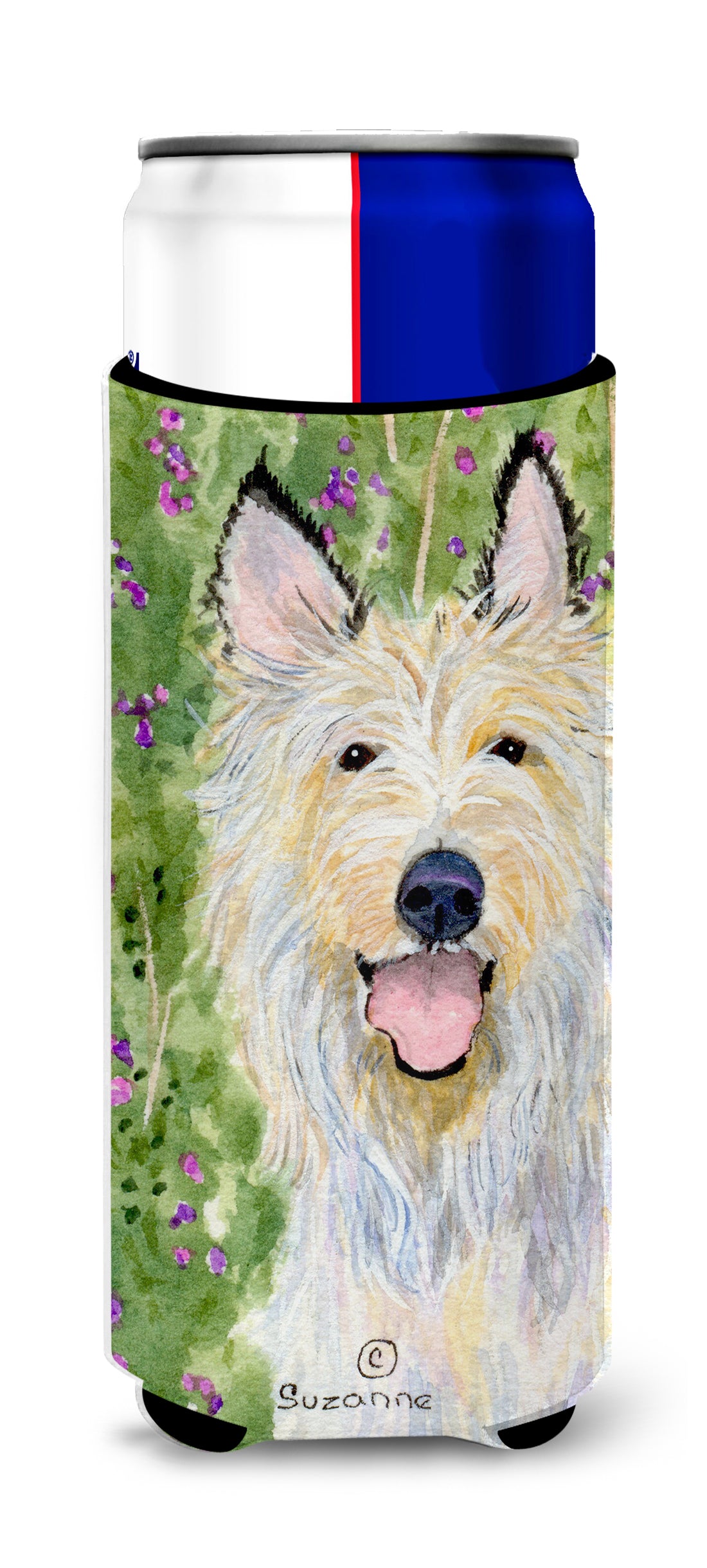 Caroline's Treasures Berger Picard Slim Can Hugger – Fun & Functional Drink Coolers SS1040MUK