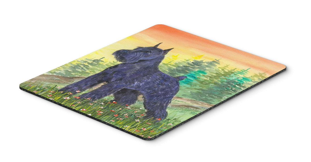Schnauzer Mouse Pad / Hot Pad / Trivet by Caroline&#39;s Treasures