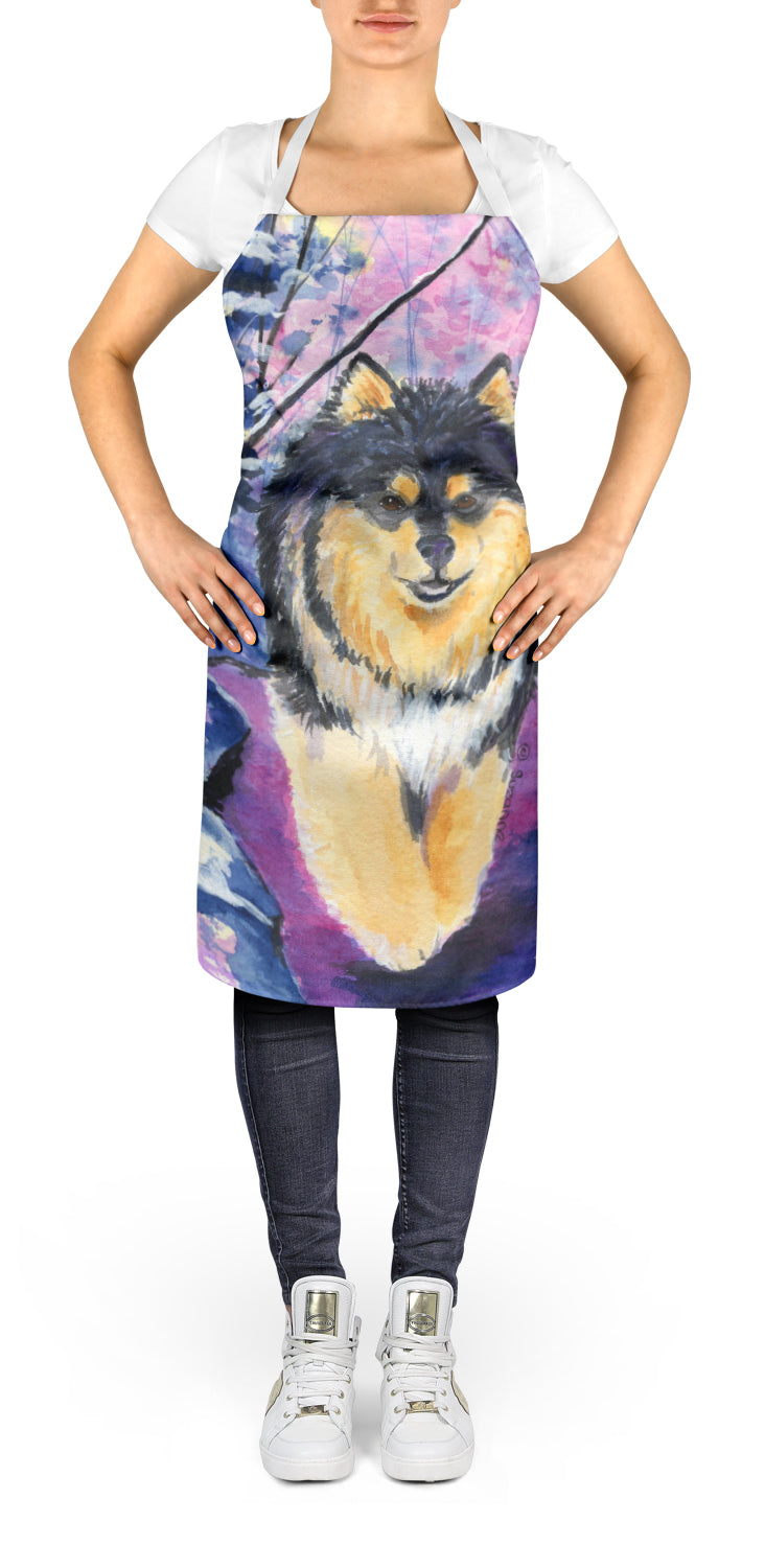 Caroline's Treasures Finnish Lapphund Apron – Artist-Designed Kitchen, BBQ & Craft Apron
