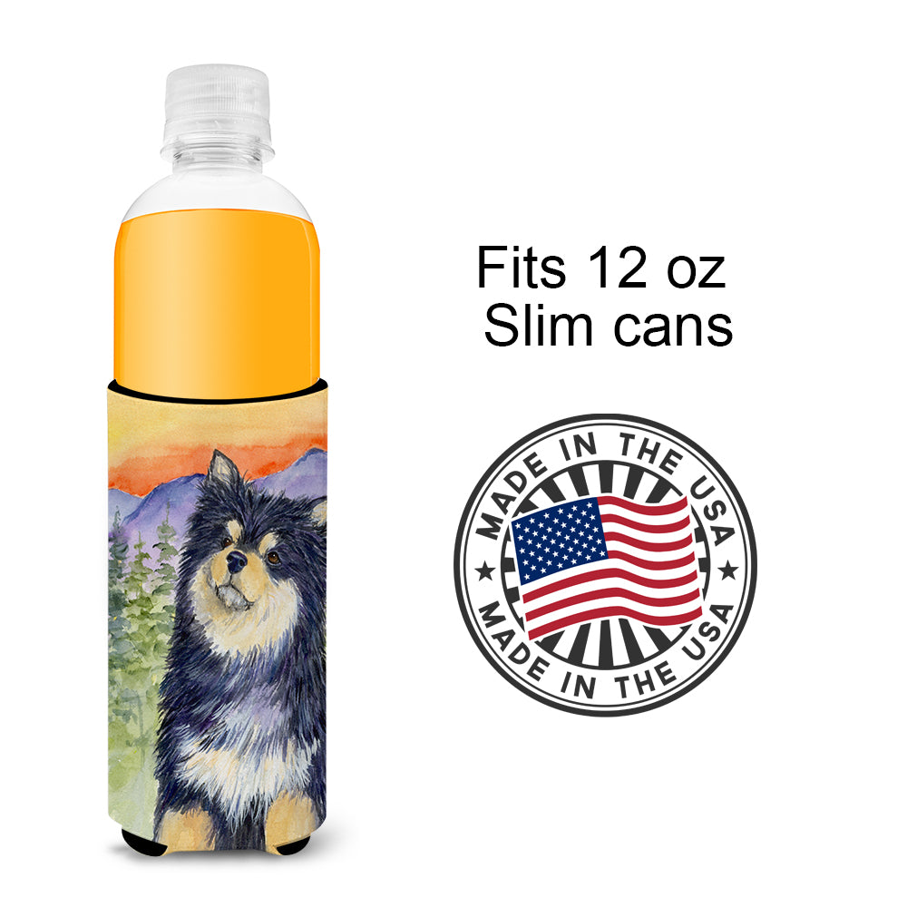 Finnish Lapphund Ultra Beverage Insulators for slim cans SS1057MUK