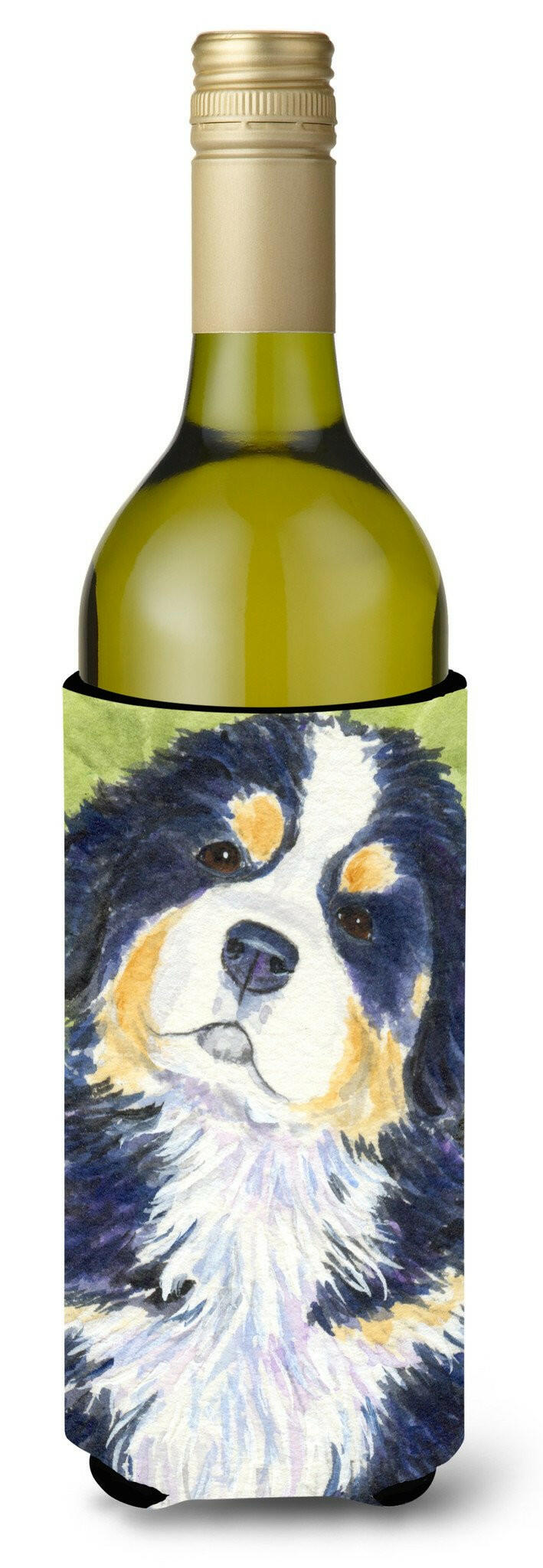 Bernese Mountain Dog Wine Bottle Beverage Insulator Beverage Insulator Hugger SS1059LITERK by Caroline's Treasures