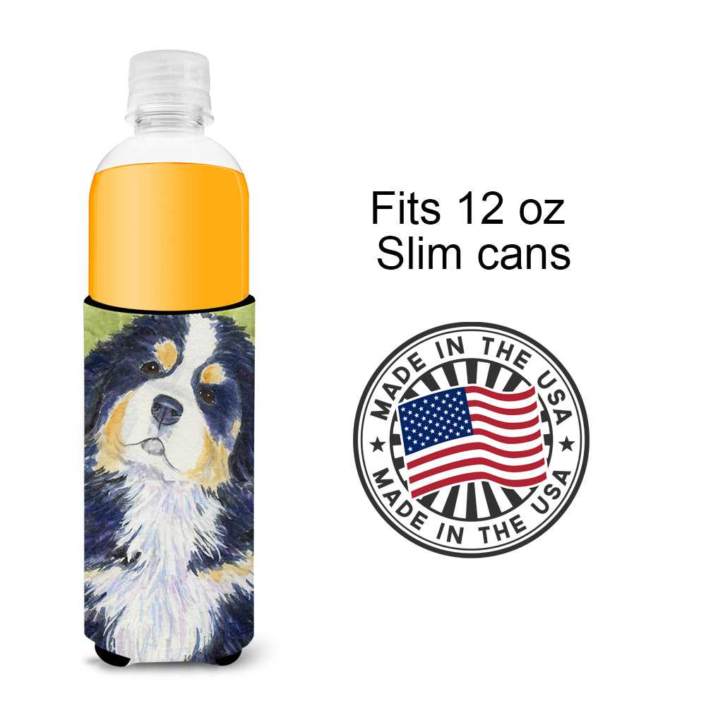 Bernese Mountain Dog Ultra Beverage Insulators for slim cans SS1059MUK.