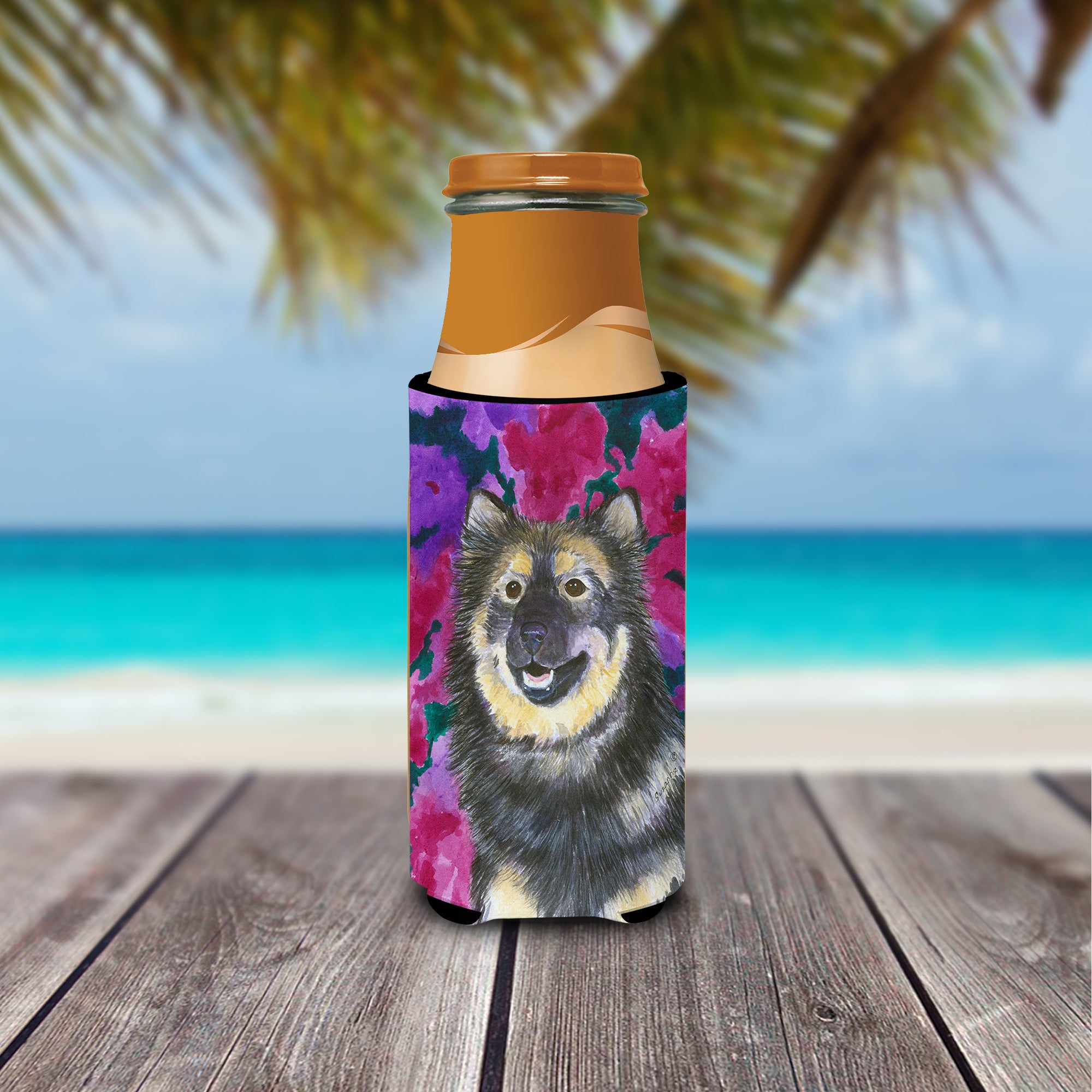 Finnish Lapphund Ultra Beverage Insulators for slim cans SS1063MUK.