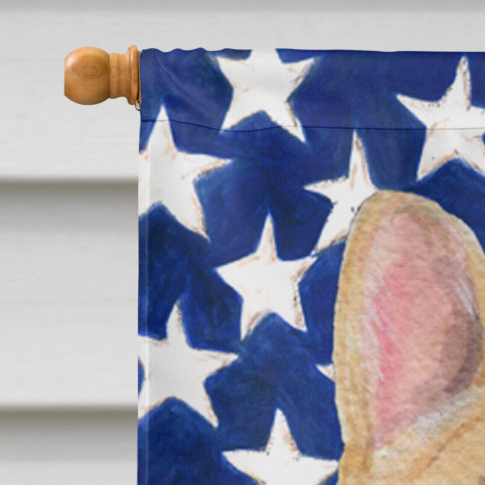 USA American Flag with French Bulldog Flag Canvas House Size  the-store.com.