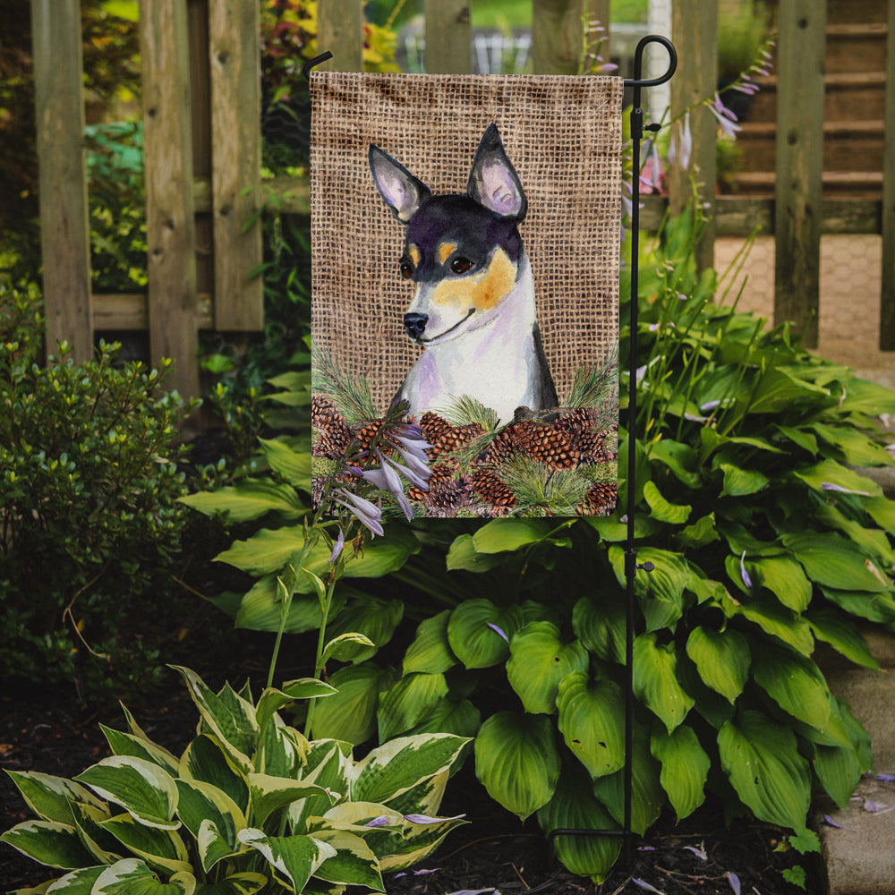 Fox Terrier Flag Garden Size