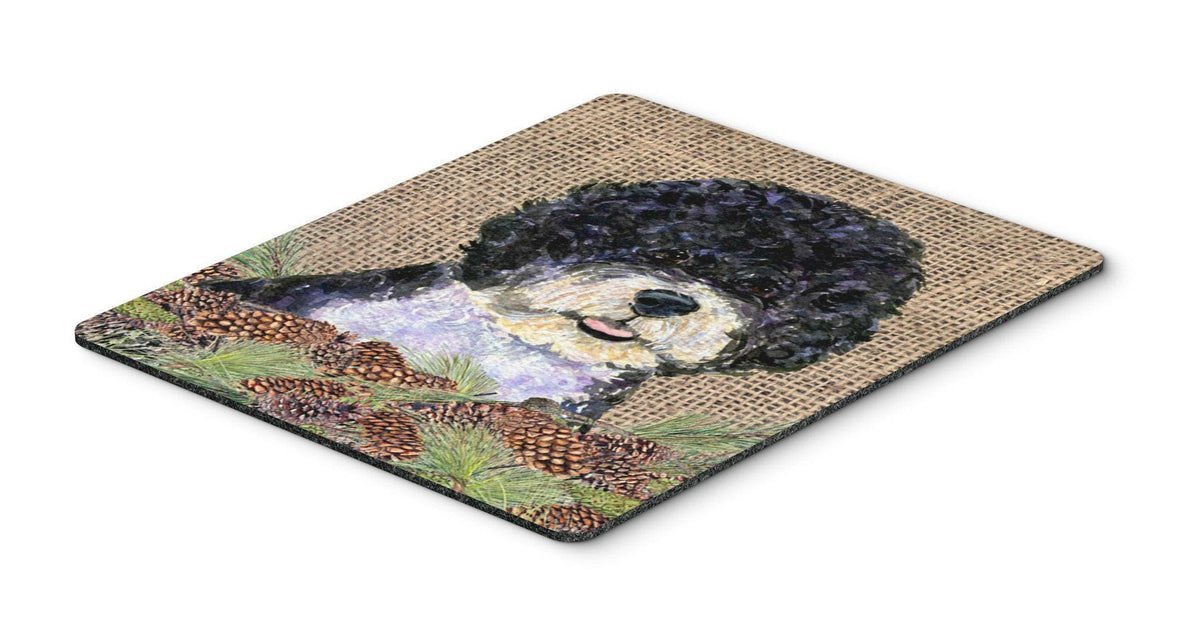 Portuguese Water Dog Mouse Pad, Hot Pad or Trivet by Caroline&#39;s Treasures