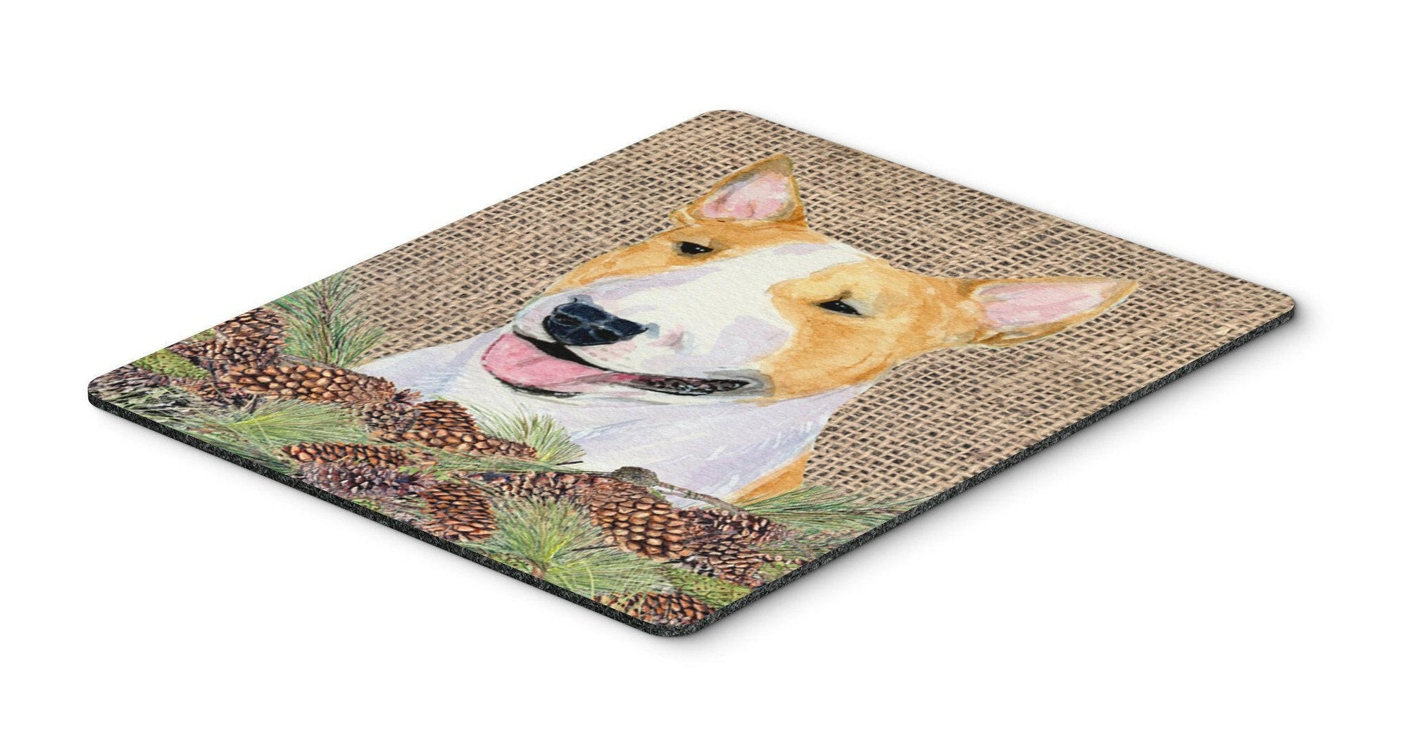 Bull Terrier Mouse Pad, Hot Pad or Trivet by Caroline's Treasures