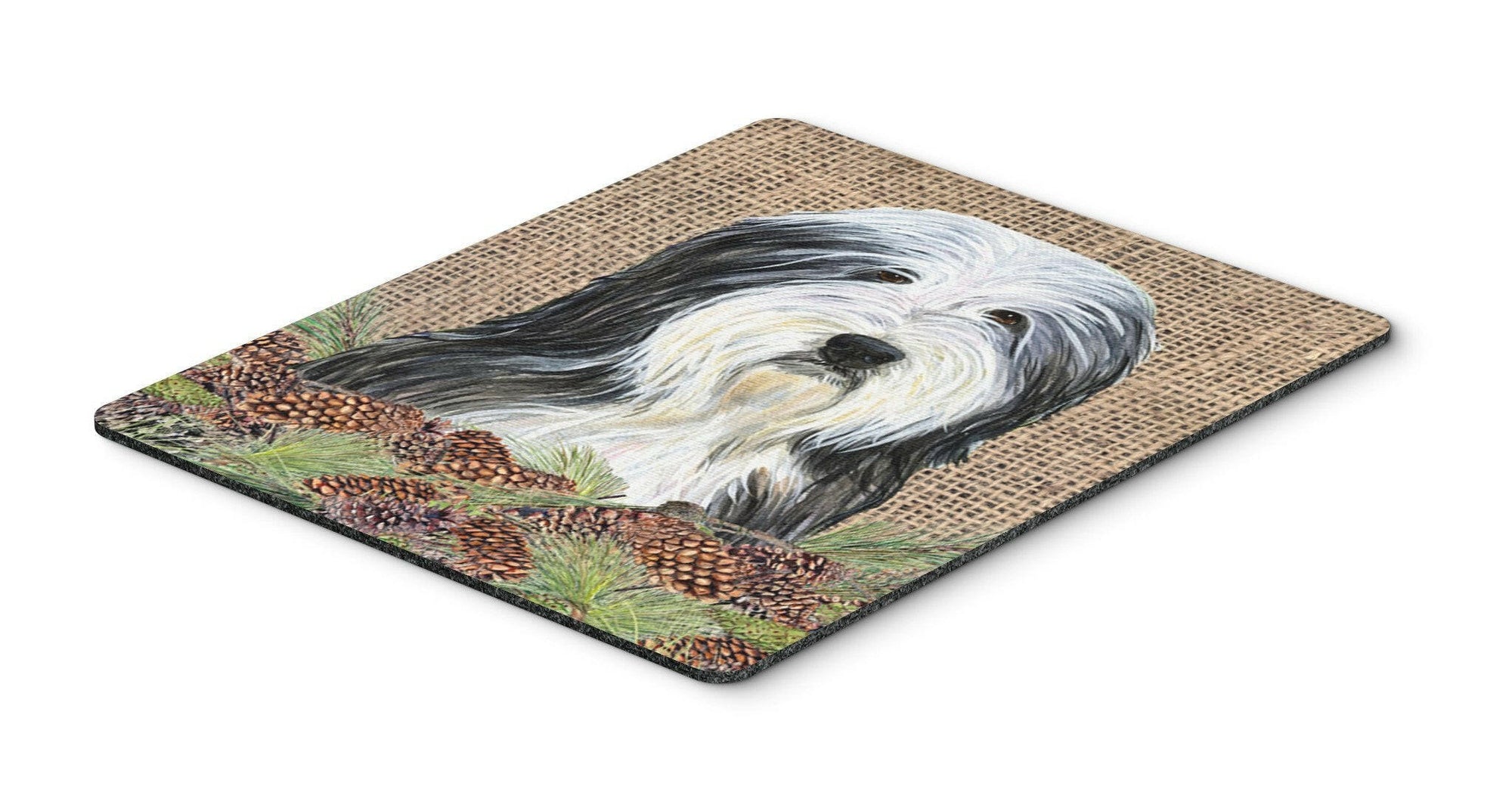Bearded Collie Mouse Pad, Hot Pad or Trivet by Caroline's Treasures