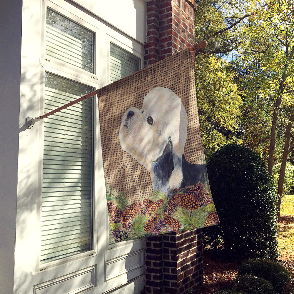Dandie Dinmont Terrier Flag Canvas House Size  the-store.com.