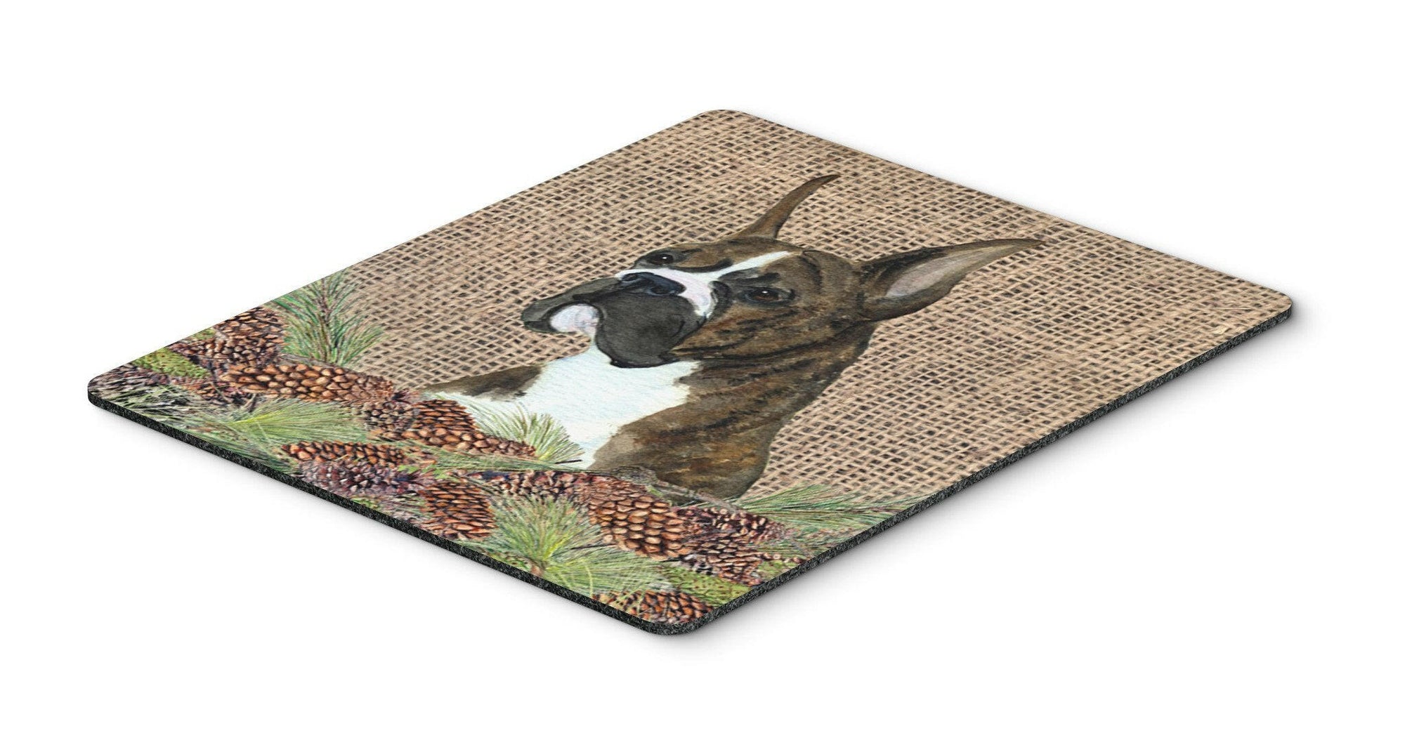 Boxer Mouse Pad, Hot Pad or Trivet by Caroline's Treasures