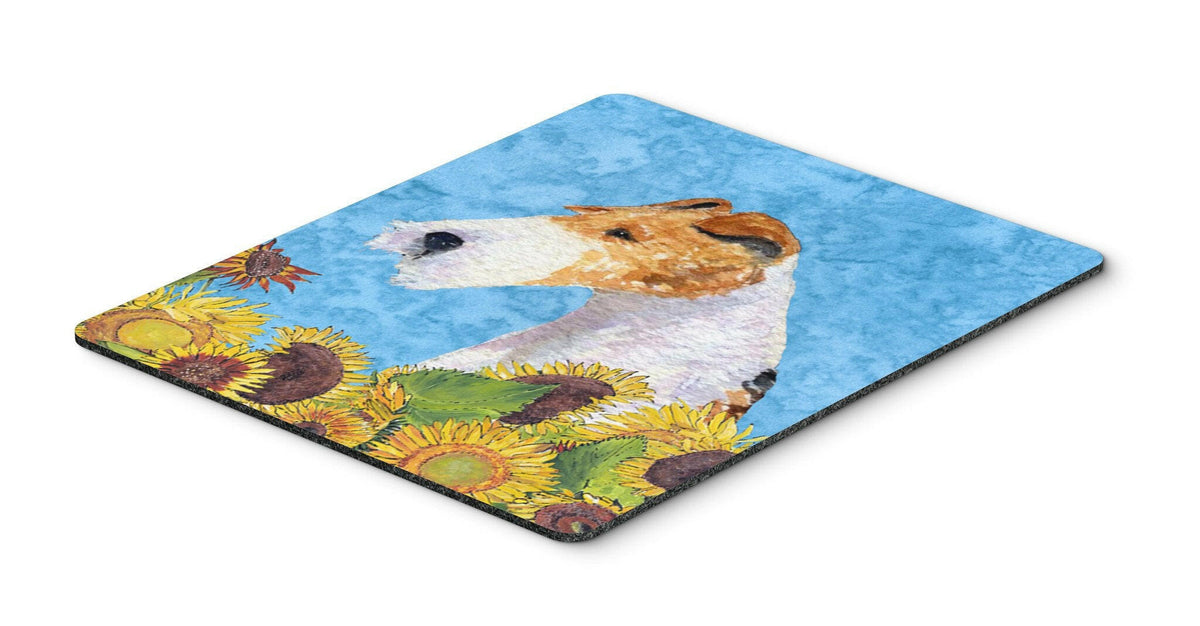 Fox Terrier Mouse Pad, Hot Pad or Trivet by Caroline&#39;s Treasures