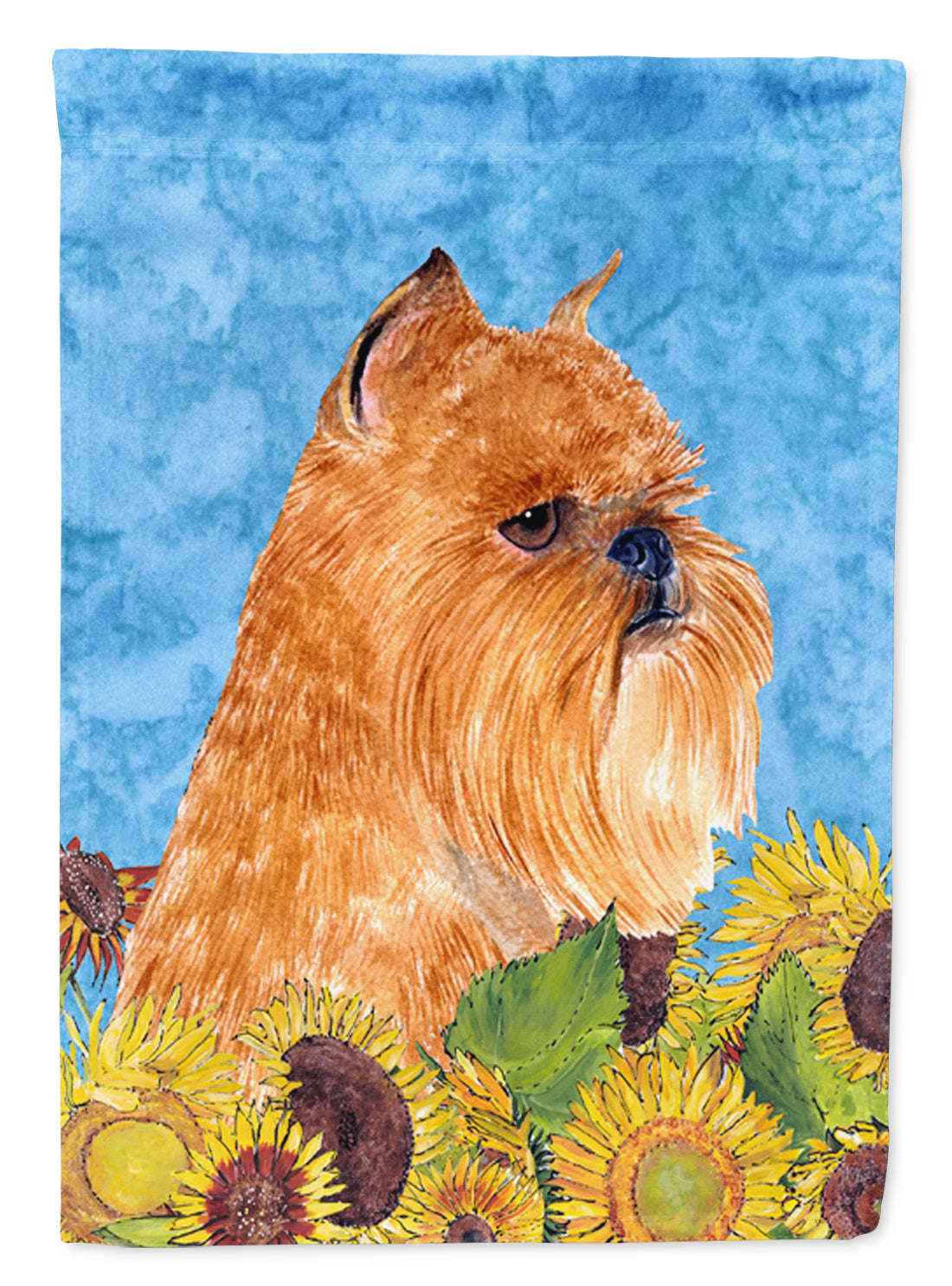 Brussels Griffon Flag Canvas House Size  the-store.com.