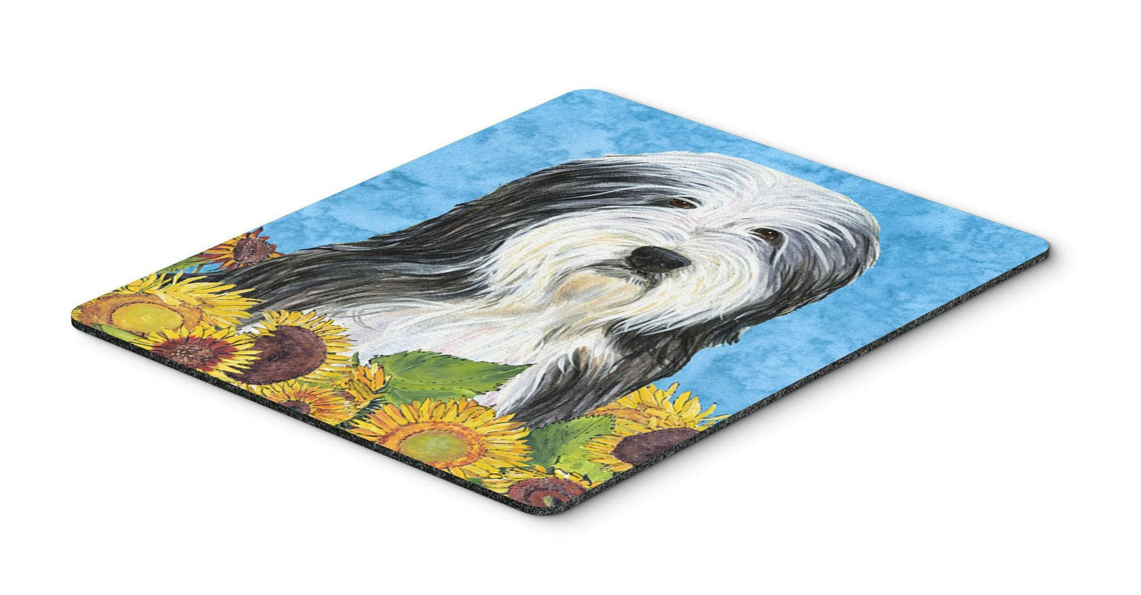 Bearded Collie Mouse Pad, Hot Pad or Trivet by Caroline's Treasures