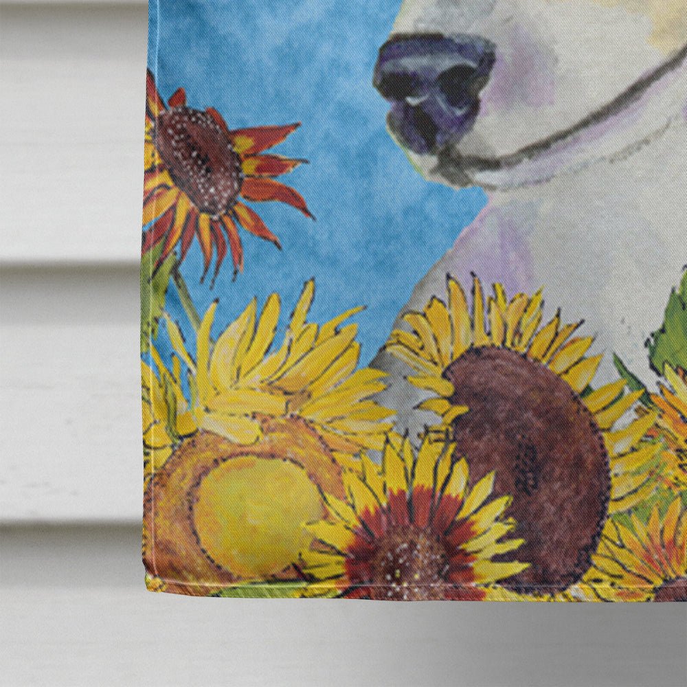 Fox Terrier Flag Canvas House Size