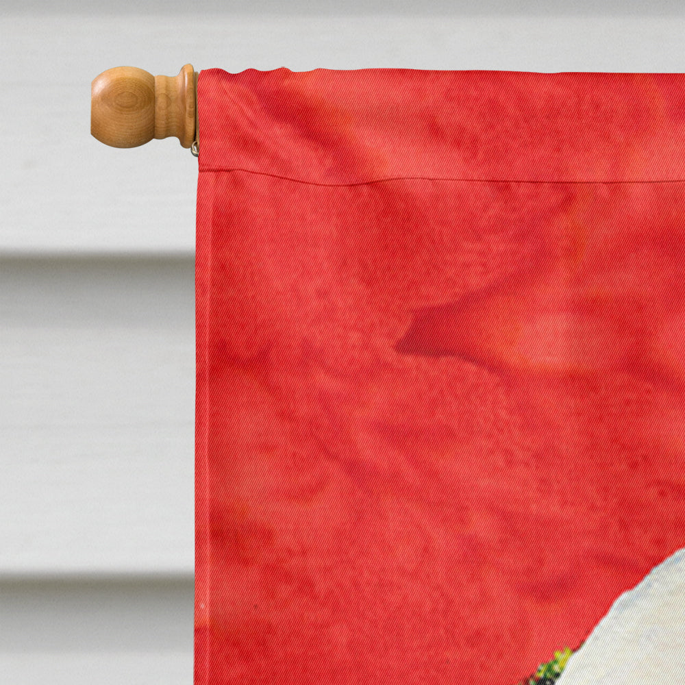 Bichon Frise Flag Canvas House Size