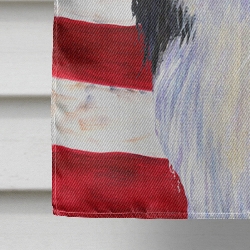 USA American Flag with Japanese Chin Flag Canvas House Size  the-store.com.