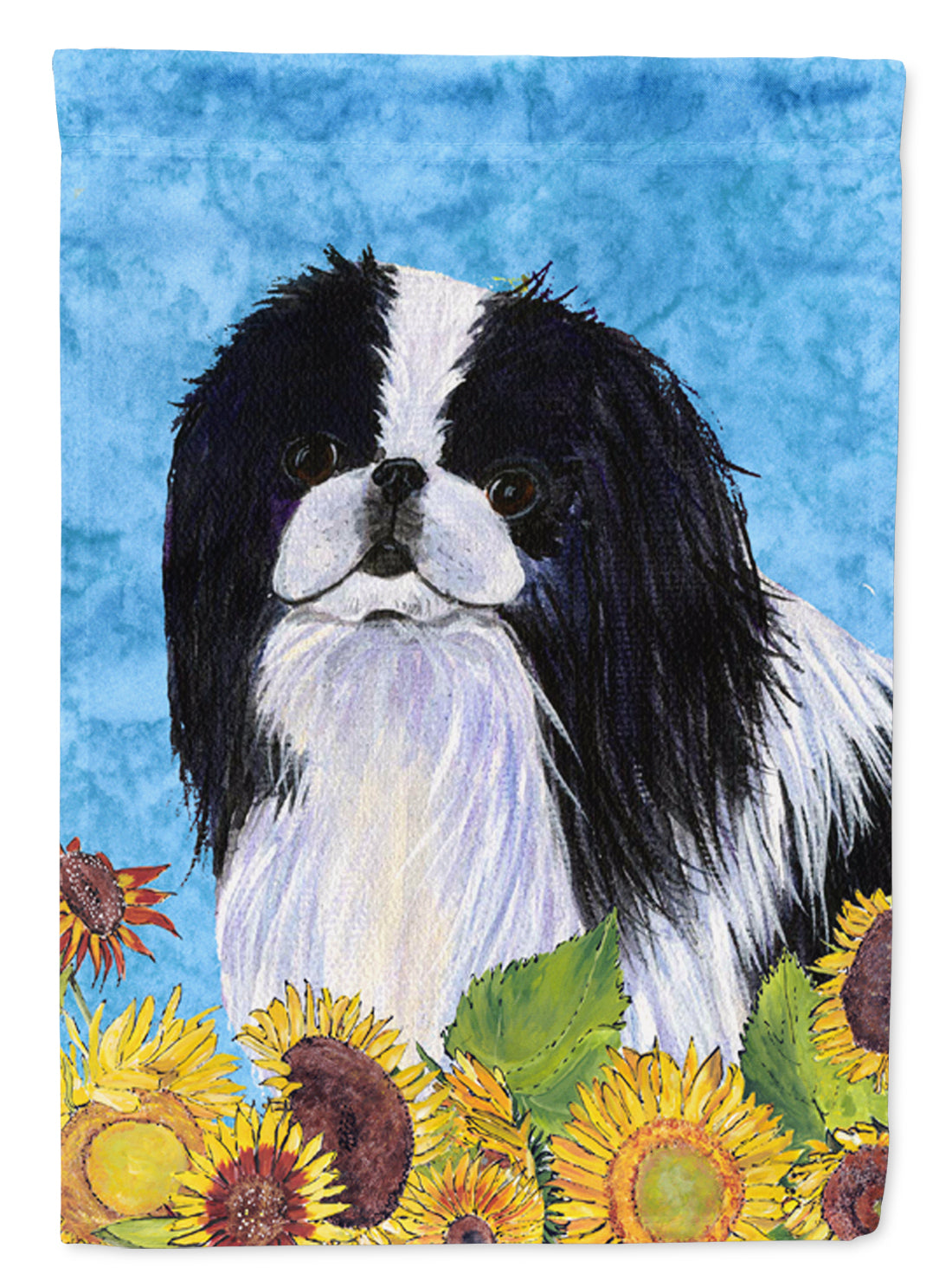 Japanese Chin Flag Canvas House Size