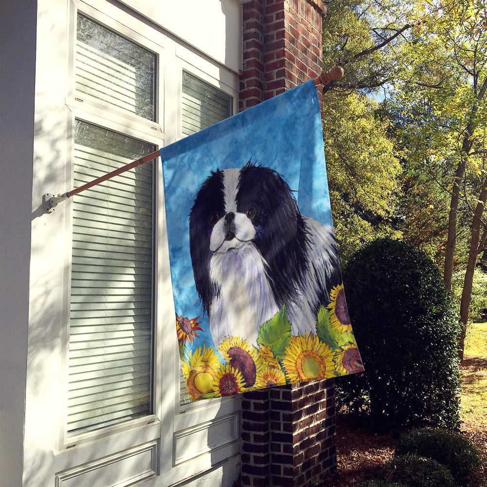 Japanese Chin Flag Canvas House Size