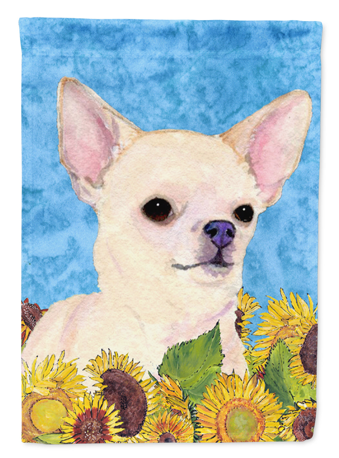 Chihuahua Flag Canvas House Size  the-store.com.