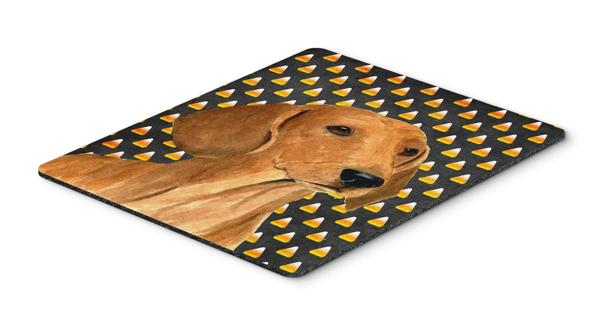 Dachshund Candy Corn Halloween Portrait Mouse Pad, Hot Pad or Trivet by Caroline&#39;s Treasures