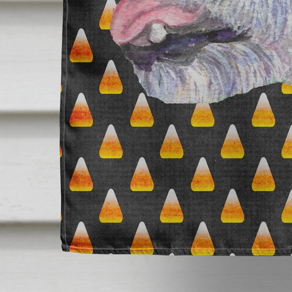 Jack Russell Terrier Candy Corn Halloween Portrait Flag Canvas House Size  the-store.com.