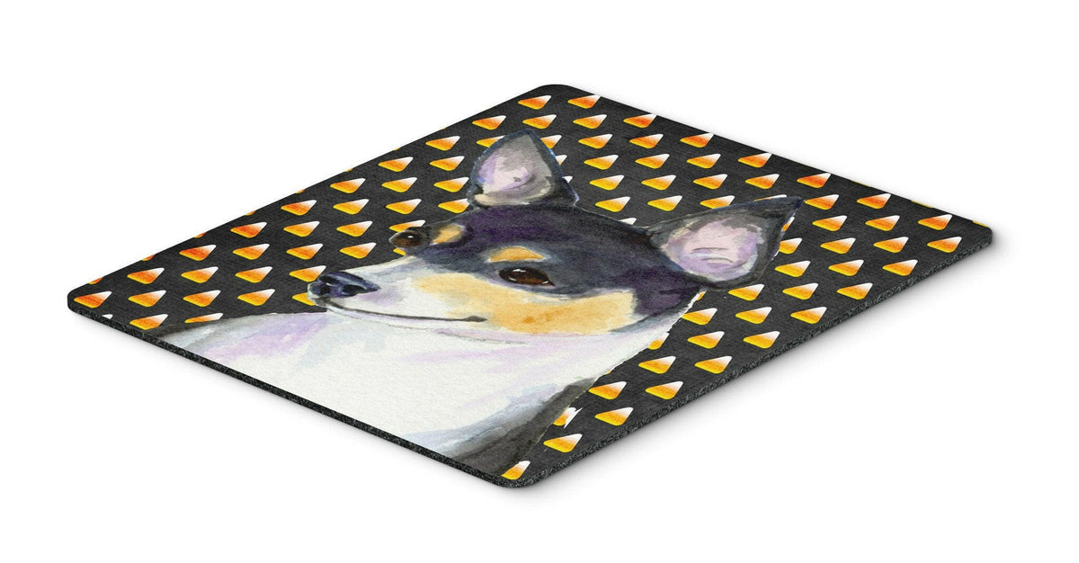 Chihuahua Candy Corn Halloween Portrait Mouse Pad, Hot Pad or Trivet by Caroline&#39;s Treasures