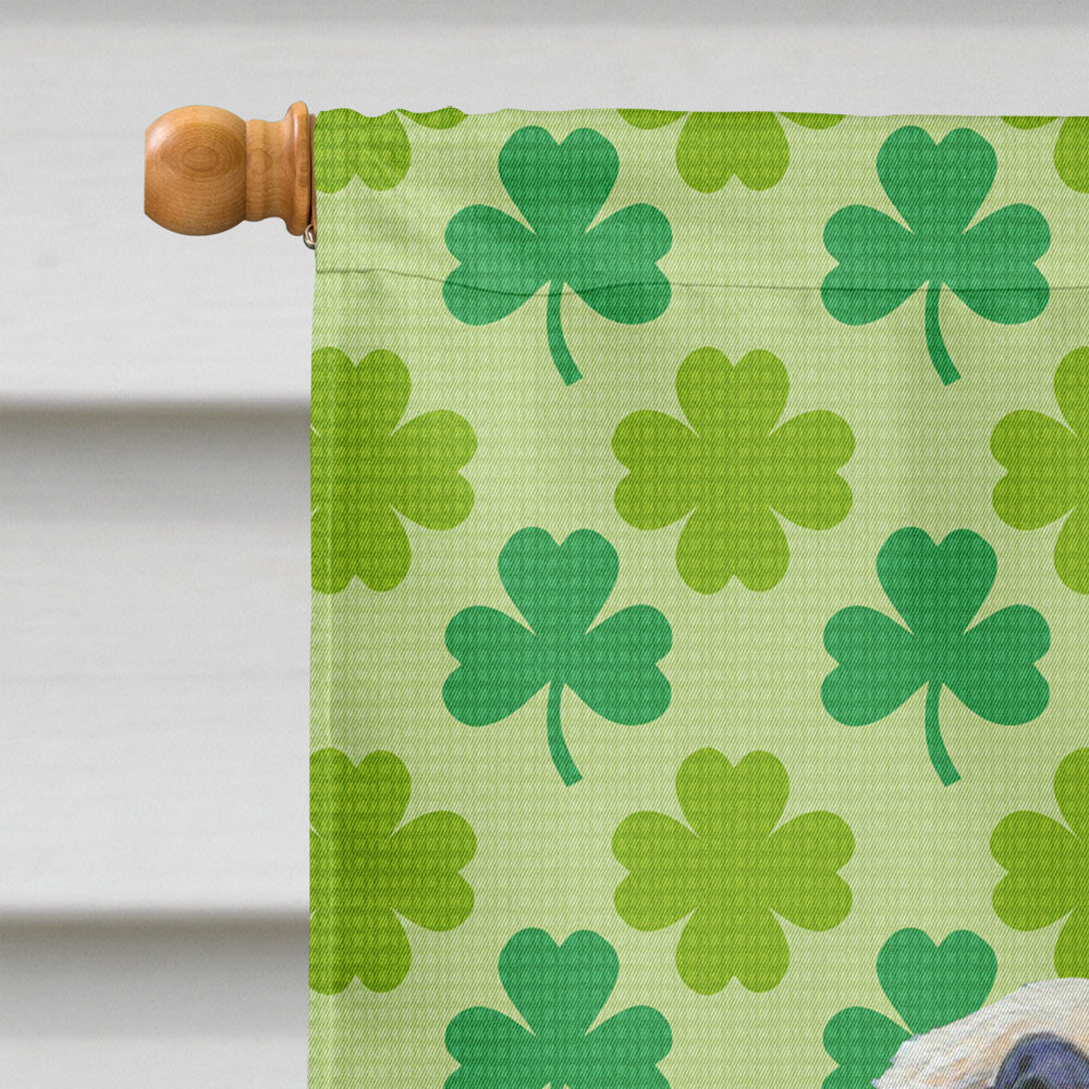 Dandie Dinmont Terrier St. Patrick's Day Shamrock  Flag Canvas House Size  the-store.com.