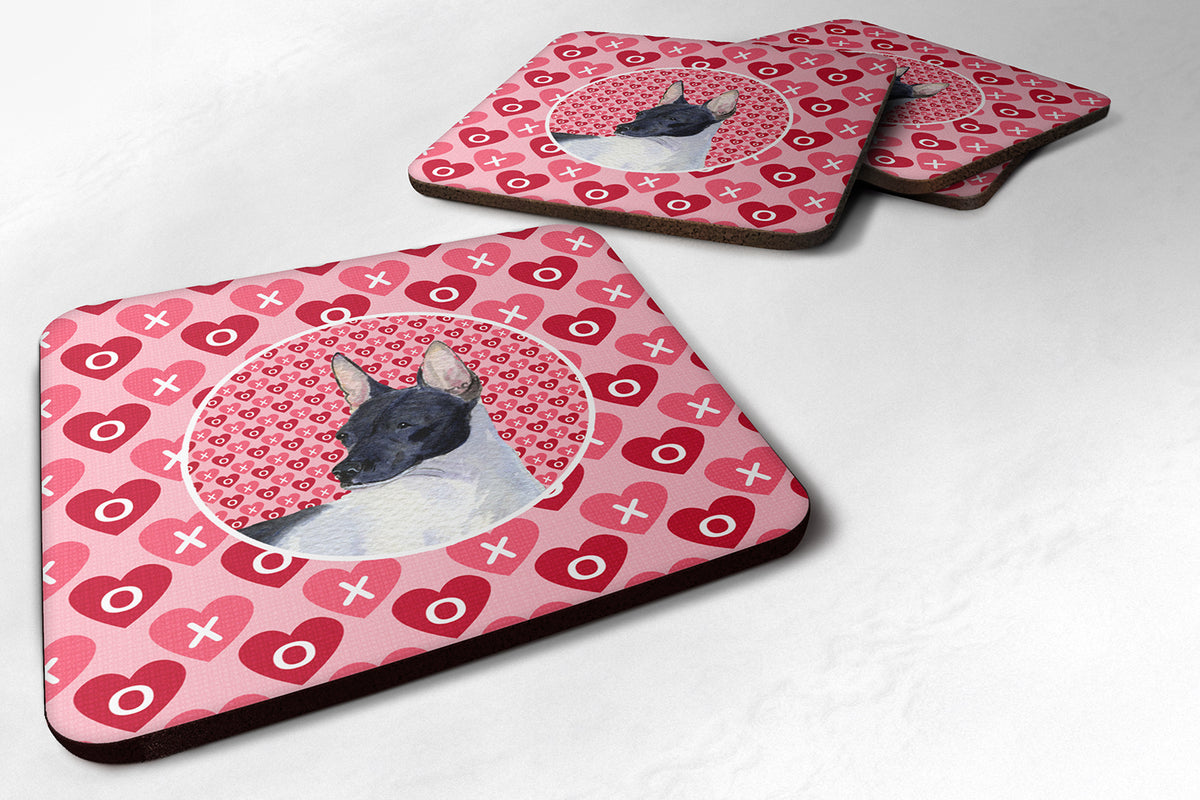 Set of 4 Rat Terrier  Foam Coasters - the-store.com