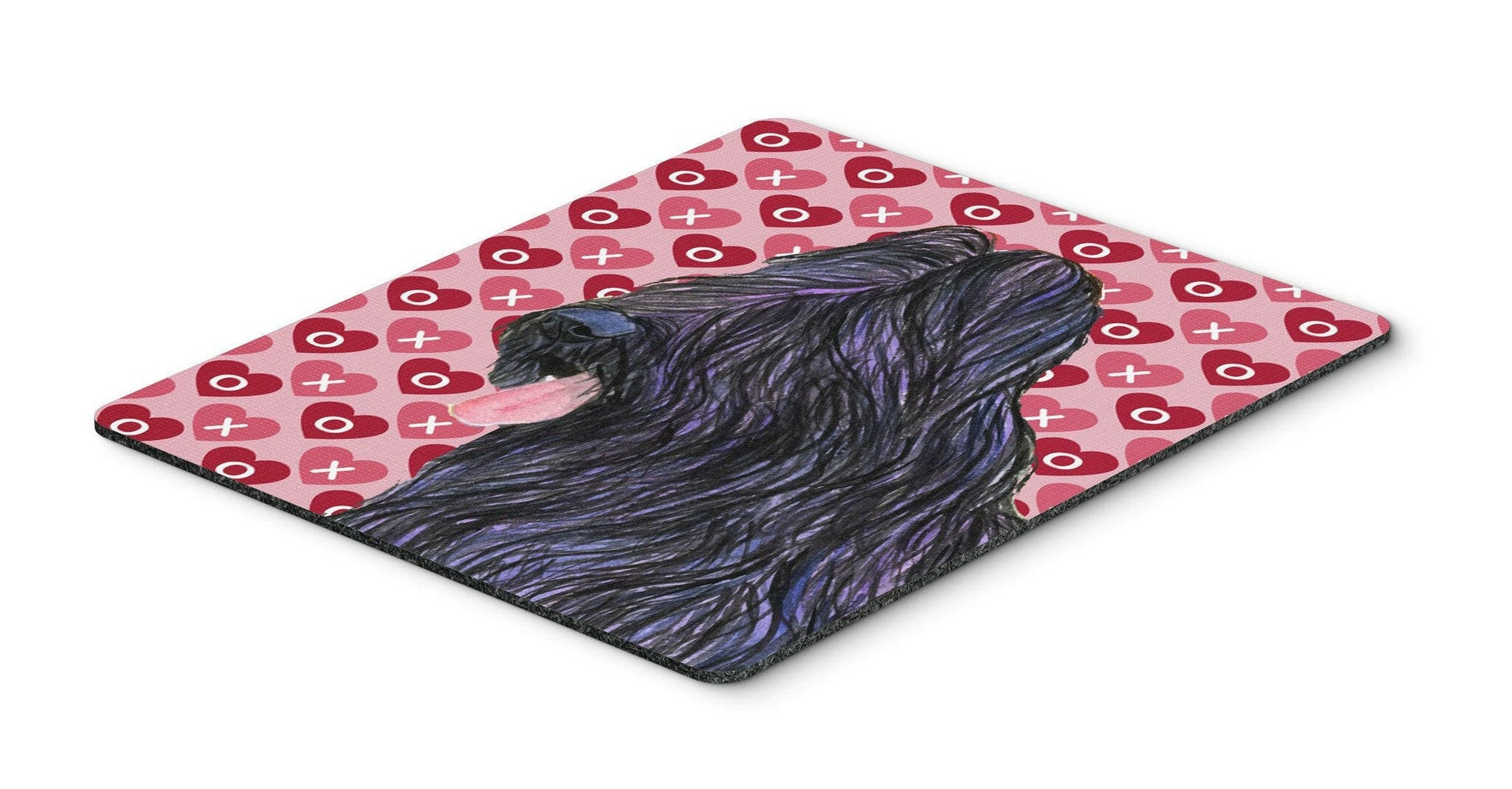 Briard Hearts Love and Valentine's Day Mouse Pad, Hot Pad or Trivet by Caroline's Treasures