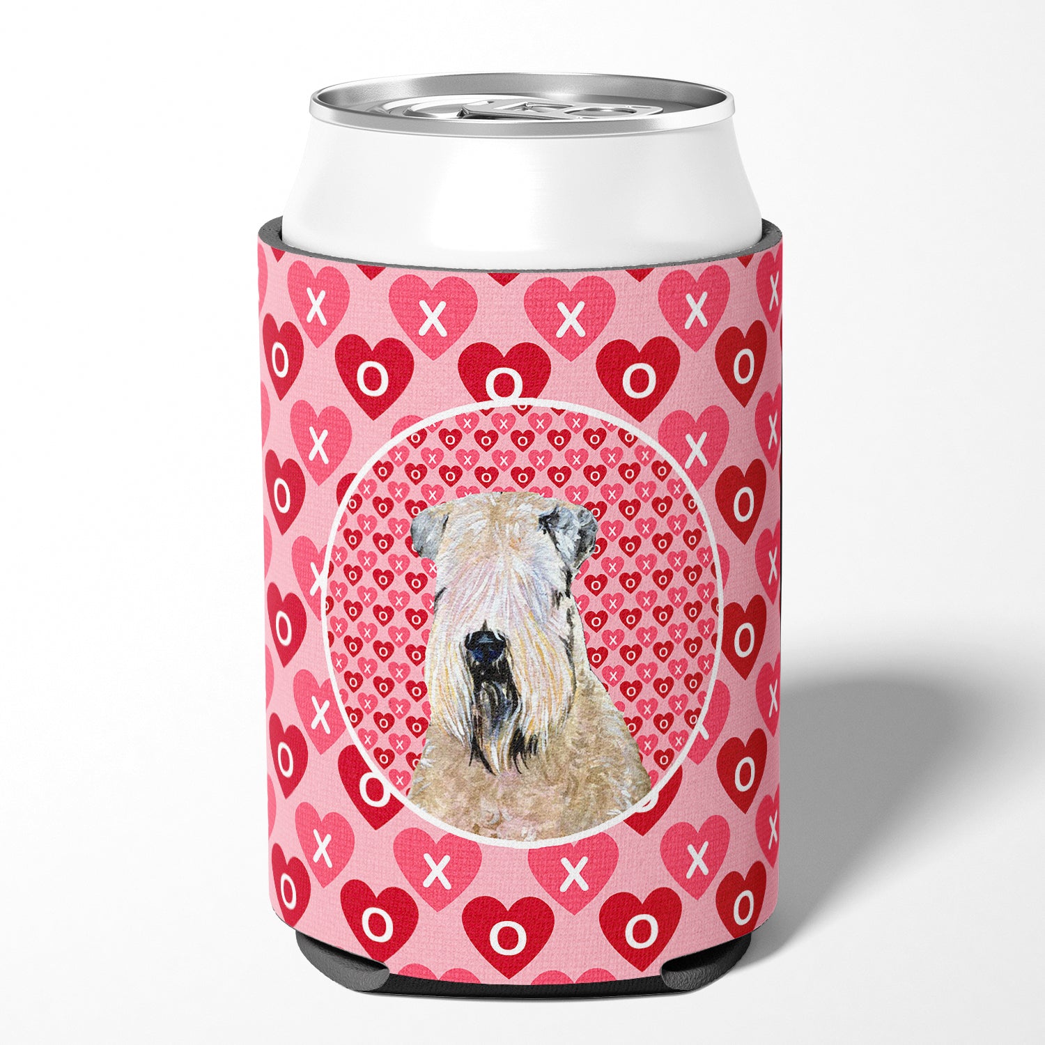 Wheaten Terrier Soft Coated  Can or Bottle Beverage Insulator Hugger.