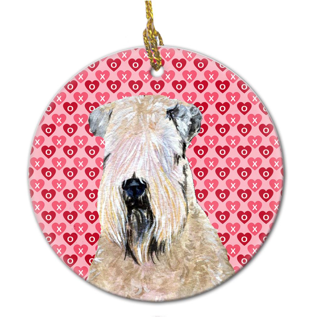 Wheaten Terrier Soft Coated  Ceramic Ornament by Caroline&#39;s Treasures