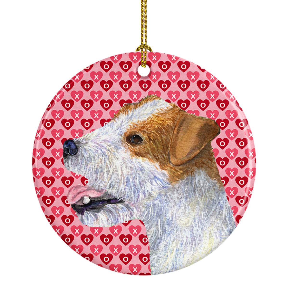 Jack Russell Terrier Ceramic Ornament - the-store.com