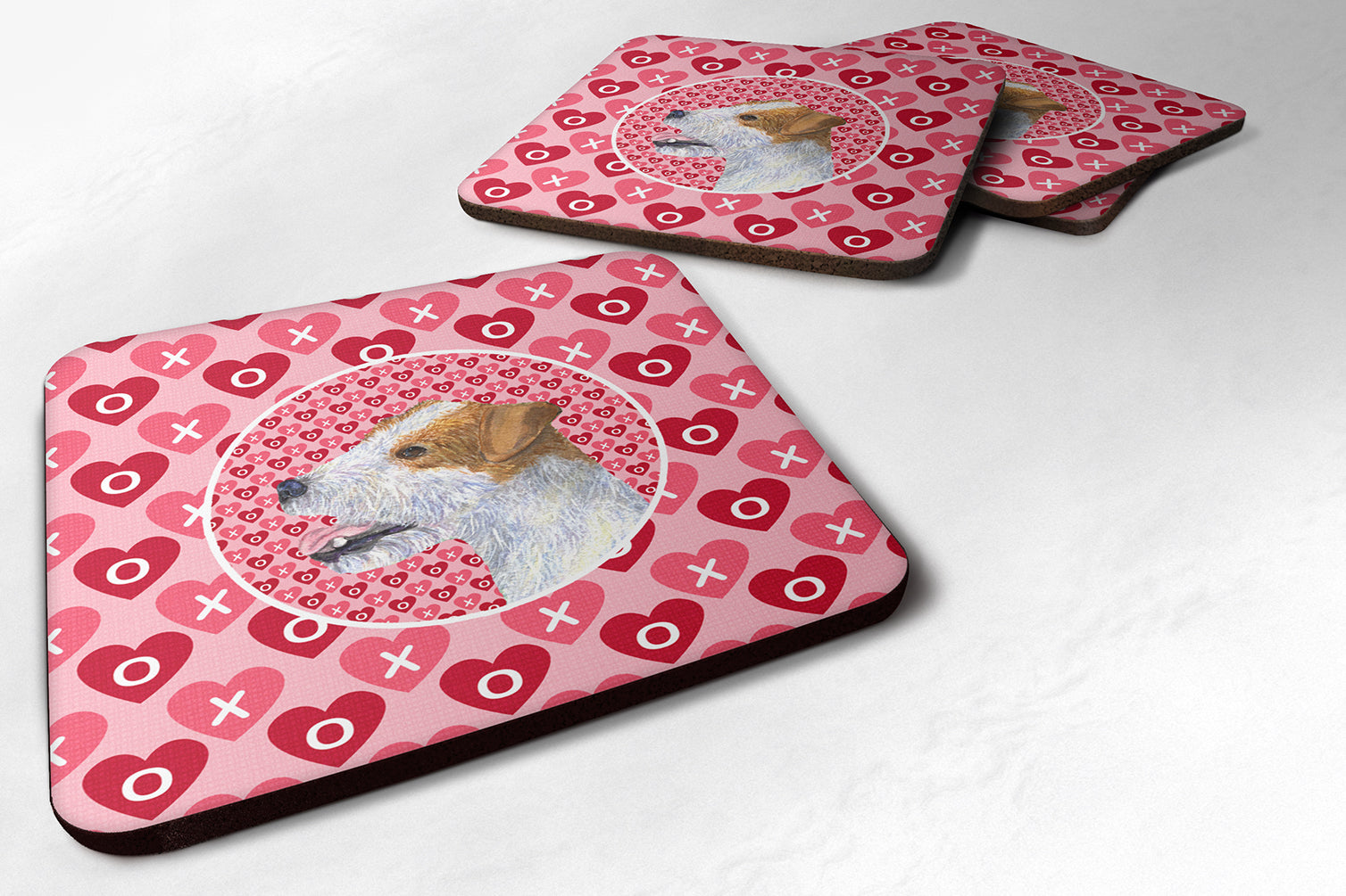 Set of 4 Jack Russell Terrier  Foam Coasters - the-store.com