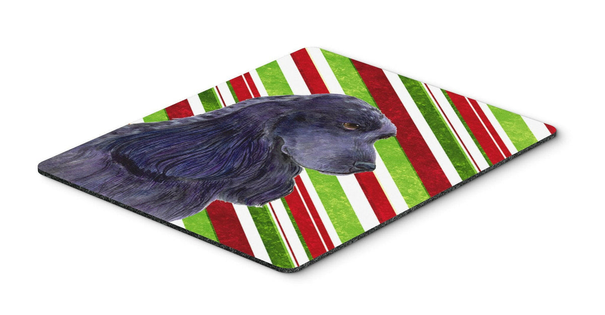 Cocker Spaniel Candy Cane Holiday Christmas Mouse Pad, Hot Pad or Trivet by Caroline&#39;s Treasures