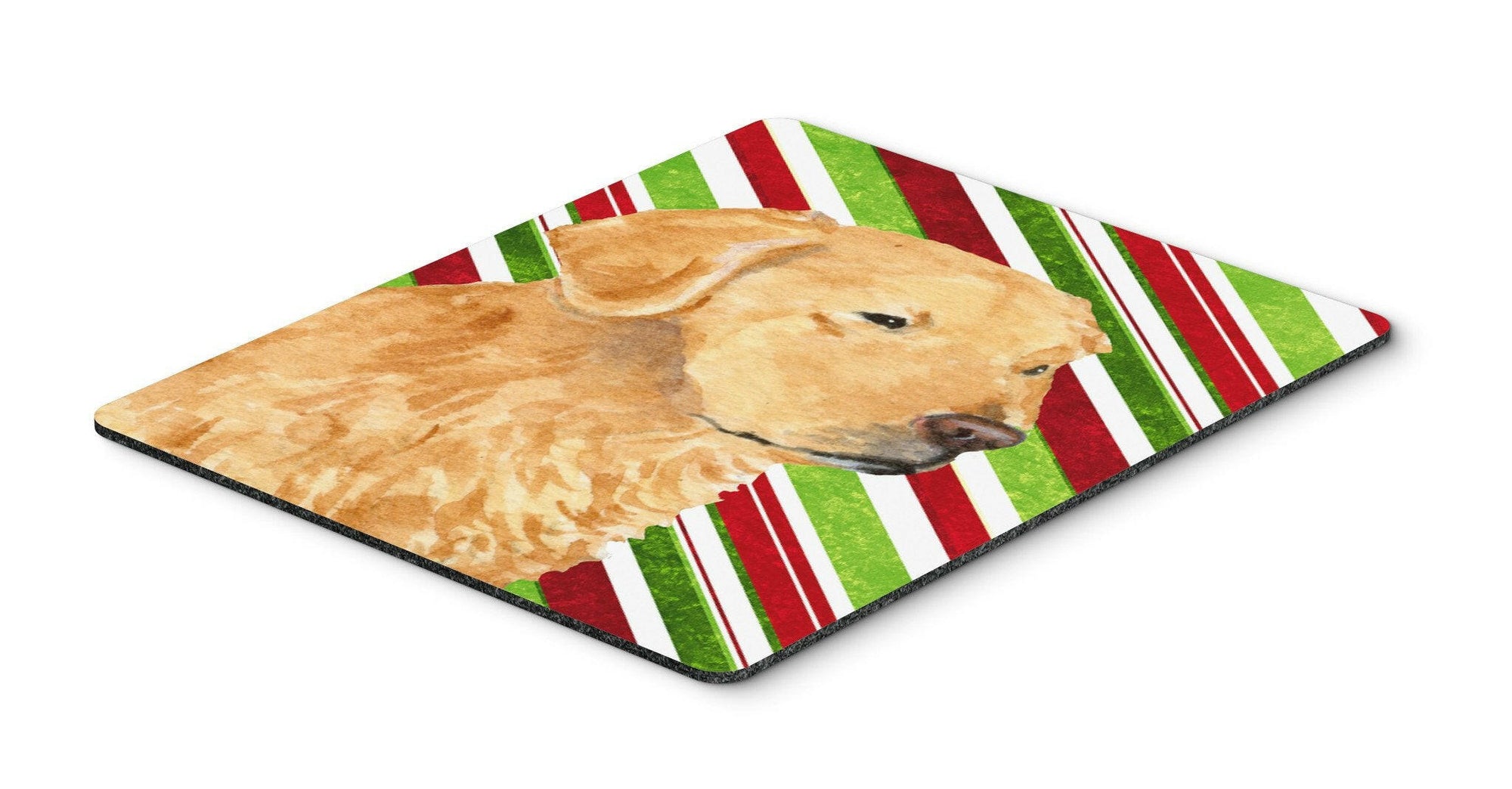 Golden Retriever Candy Cane Holiday Christmas Mouse Pad, Hot Pad or Trivet by Caroline's Treasures