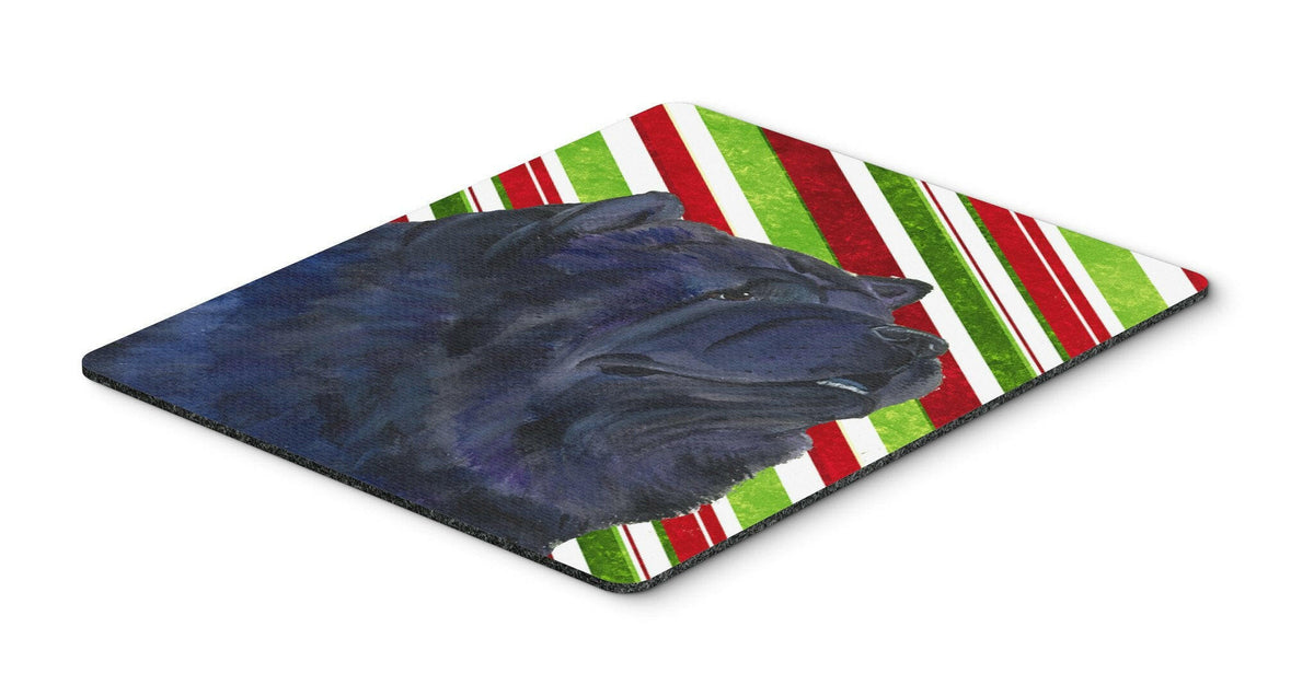 Chow Chow Candy Cane Holiday Christmas Mouse Pad, Hot Pad or Trivet by Caroline&#39;s Treasures