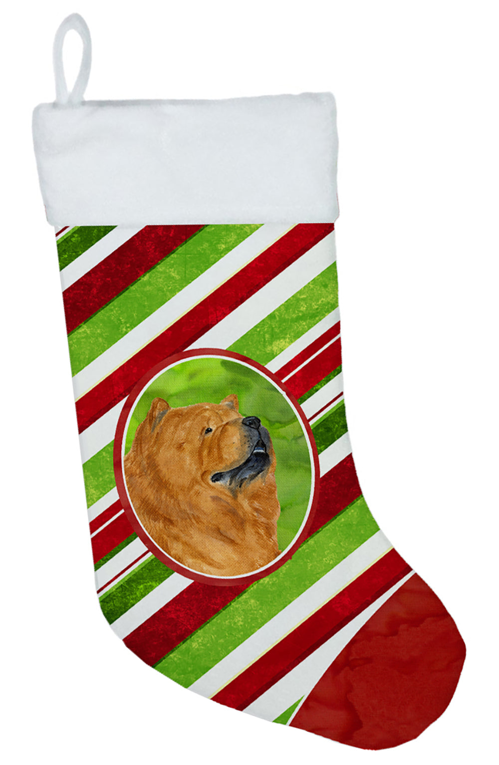 Chow Chow Winter Snowflakes Christmas Stocking SS4571