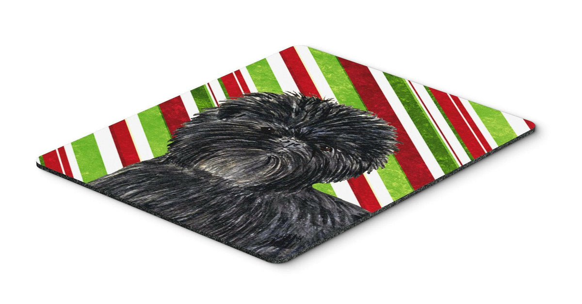 Affenpinscher Candy Cane Holiday Christmas Mouse Pad, Hot Pad or Trivet by Caroline&#39;s Treasures