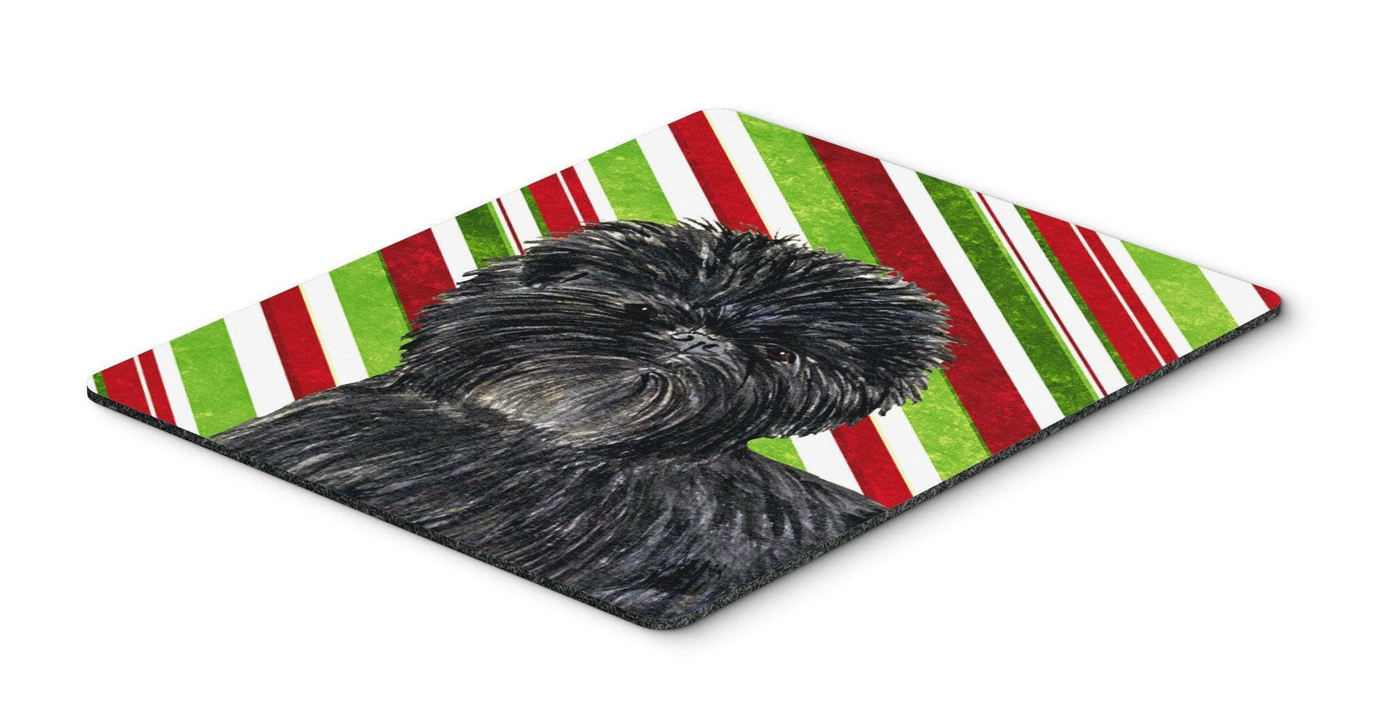 Affenpinscher Candy Cane Holiday Christmas Mouse Pad, Hot Pad or Trivet by Caroline's Treasures