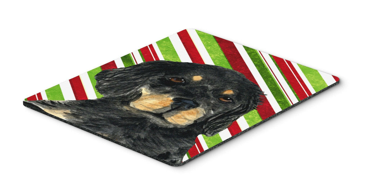 Gordon Setter Candy Cane Holiday Christmas Mouse Pad, Hot Pad or Trivet by Caroline&#39;s Treasures