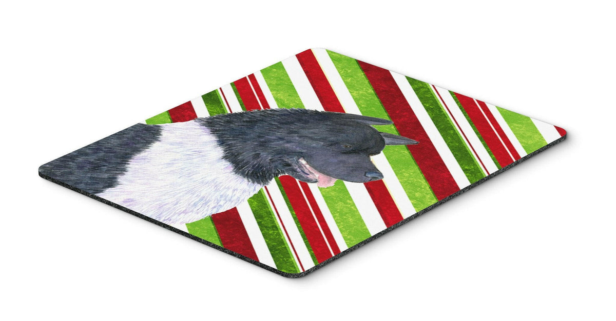 Akita Candy Cane Holiday Christmas Mouse Pad, Hot Pad or Trivet by Caroline&#39;s Treasures