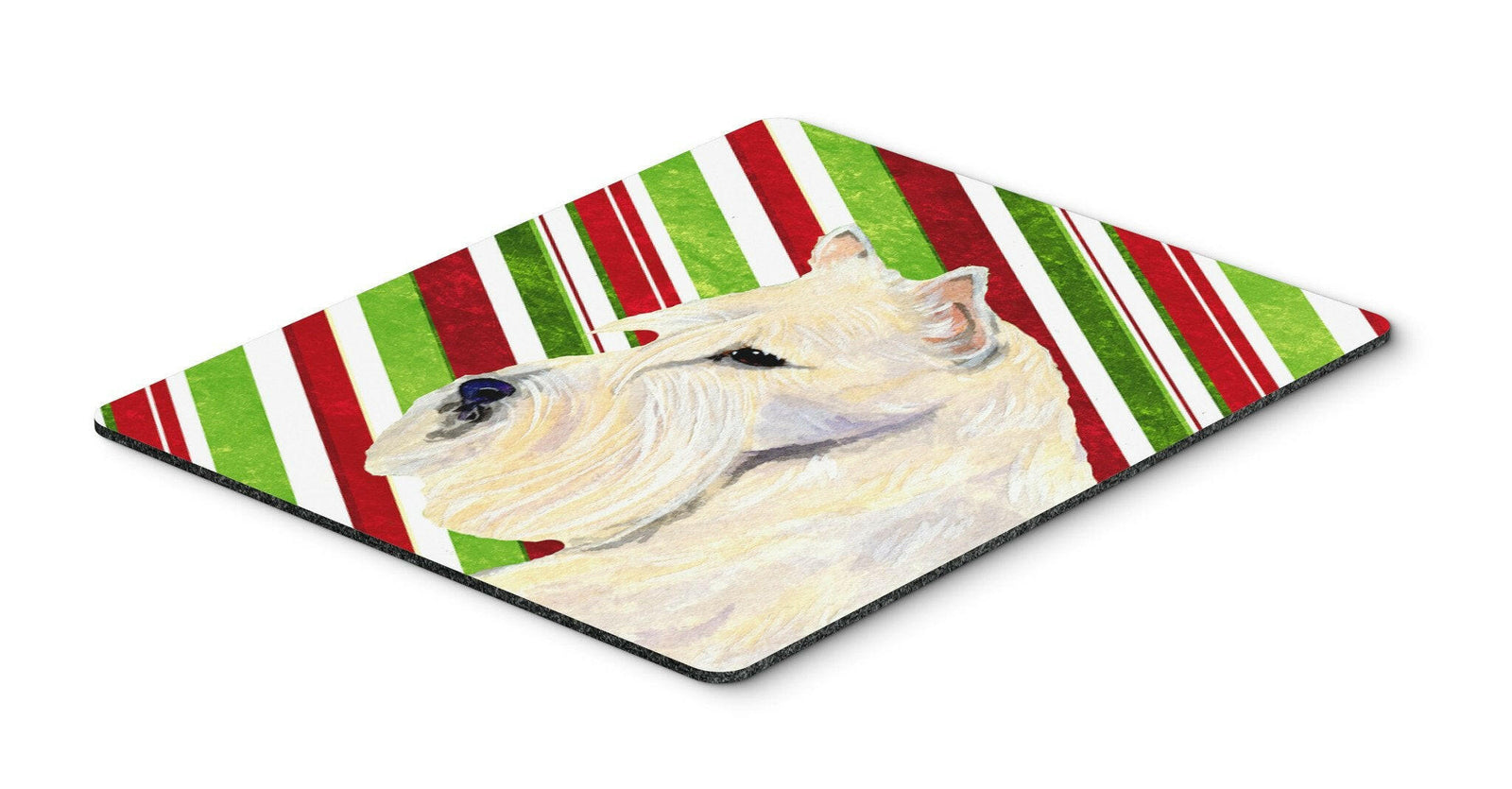 Scottish Terrier Candy Cane Holiday Christmas Mouse Pad, Hot Pad or Trivet by Caroline's Treasures