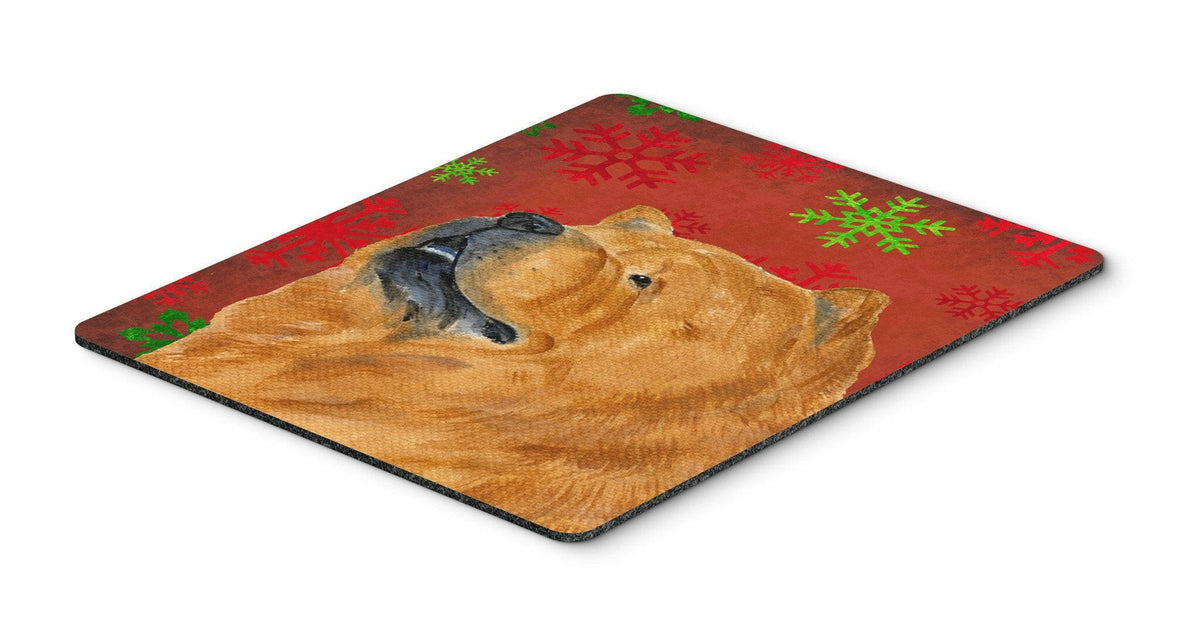 Chow Chow Snowflakes Holiday Christmas Mouse Pad, Hot Pad or Trivet by Caroline&#39;s Treasures