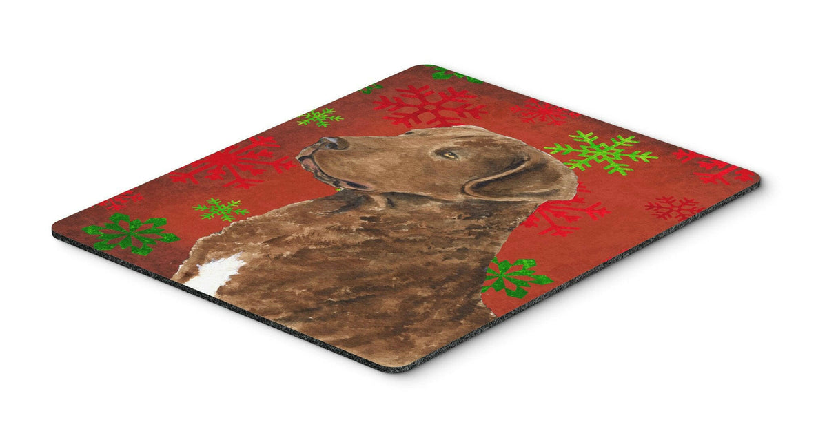 Chesapeake Bay Retriever Snowflakes Christmas Mouse Pad, Hot Pad or Trivet by Caroline&#39;s Treasures