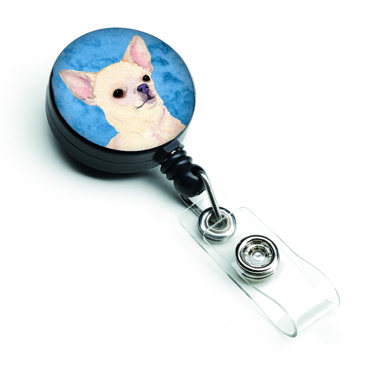 Chihuahua  Retractable Badge Reel or ID Holder with Clip SS4748
